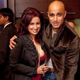 With Actor Faran Tahir