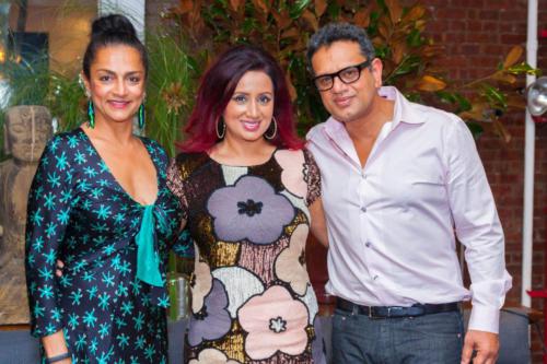 With Jewellery Designer Ranjana Khan & Fashion Designer Naeem Khan