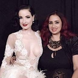 With Model, Burlesque Dancer & Entrepreneur Dita Von Teese